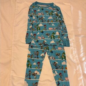 Little Sleepies Toy Story Long Sleeve pajama set.